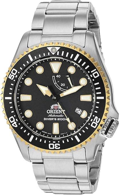 ORIENT Neptune Reloj de buceo automático japonés con correa de acero