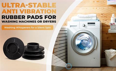 Amazon 4 Anti Vibration Pads For Washing Machine Dryer Wide