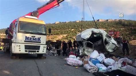 Gaziantep Te Freni Patlayan Kamyon Araca Arpt Ki I Hayat N