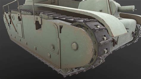 German tank grosstraktor 3D model - TurboSquid 1259616