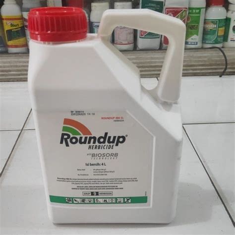 Jual Racun Rumput Roundup Sl Liter Shopee Indonesia