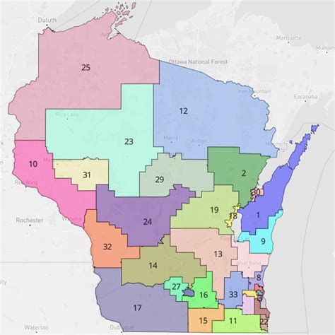 2024 Wisconsin Legislature Maps Democratic Party Of Brown County