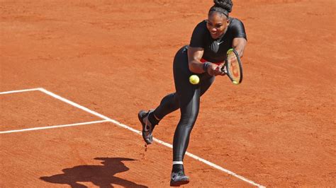 French Open 2018 Serena Williams setzt mit Catsuit ein Zeichen für