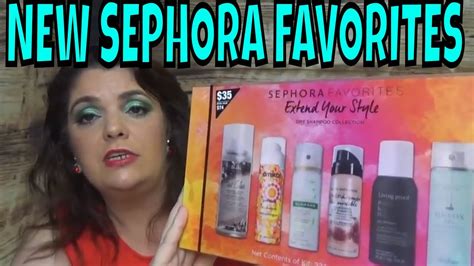 New Sephora Favorites Extend Your Style Dry Shampoo Collection Youtube