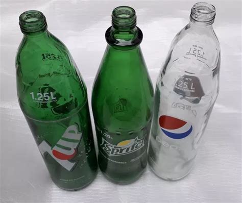 Botellas Antiguas Seven Up Pepsi Sprite Vidrio Vacia X En Venta En La