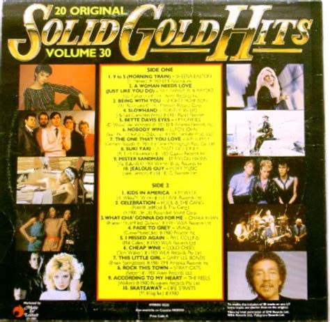 Solid Gold Hits Volume Just For The Record