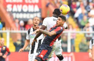 Genoa Udinese Le Pagelle Del Grifone Thiago Cos Non Va