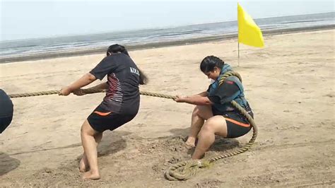 Tug Of War Chinchani Beach Palghar Maharashtra Youtube