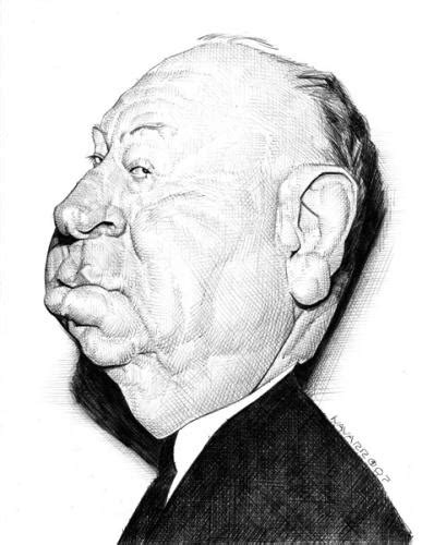 Alfred Hitchcock By Salnavarro Famous People Cartoon Toonpool