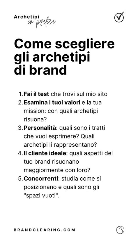 Come Scegliere Gli Archetipi Di Brand Francesca Covolan