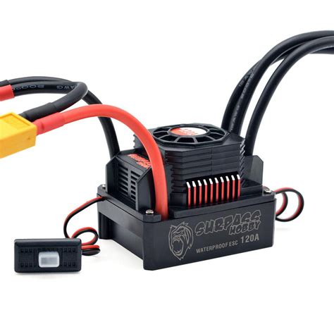 Surpass Hobby Kk A Waterproof Brushless Esc W Two Xt Plug For