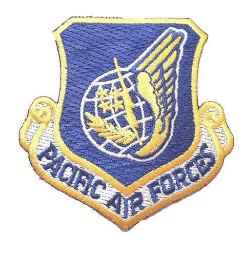 Air Force Pacific Air Forces Pacaf Authentic Embroidered Patch Air Force