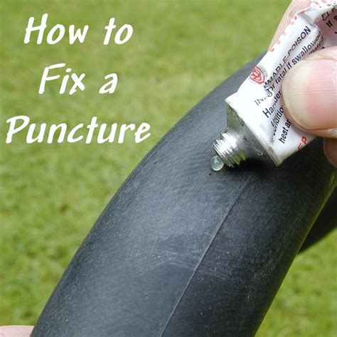 How To Fix A Punctured Bicycle Tube And Tire Steps With Pictures