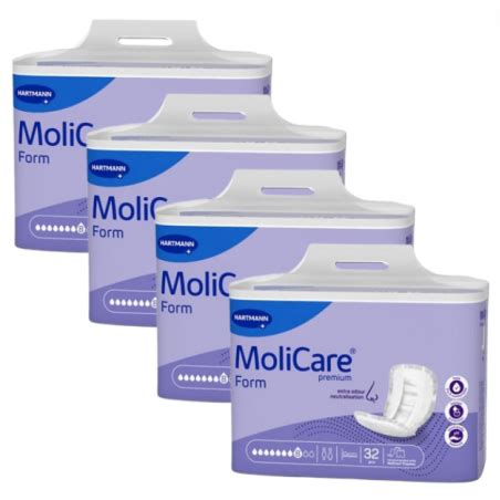 Protection Hartmann Molicare Form Super Plus 8 Gouttes Pack De 4