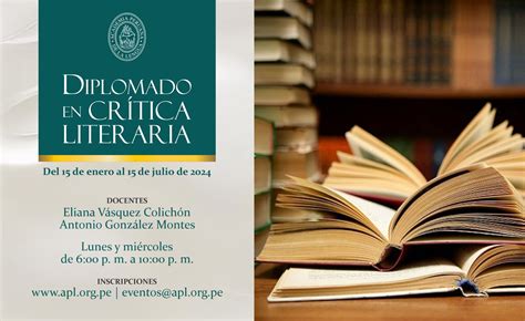 Diplomado En Cr Tica Literaria Apl