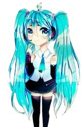 Hatsune Miku transparent by harounhaeder226 on DeviantArt