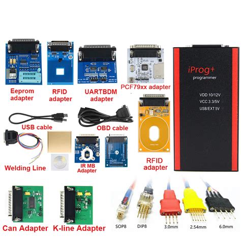 Programmeur De Cl Ecu Complet Iprog Pro V Iprog Eeprom Autoradio