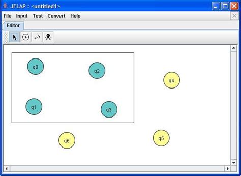 Jflap Building A Finite Automaton