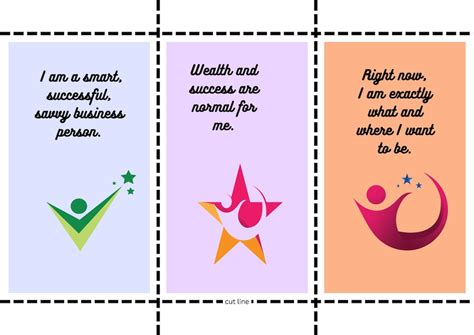 21 Success Cards Affirmation Cards For Success Motivational Cards For