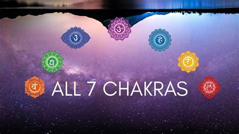 All Chakras Healing Music To Heal All Chakras Meditative Mind S