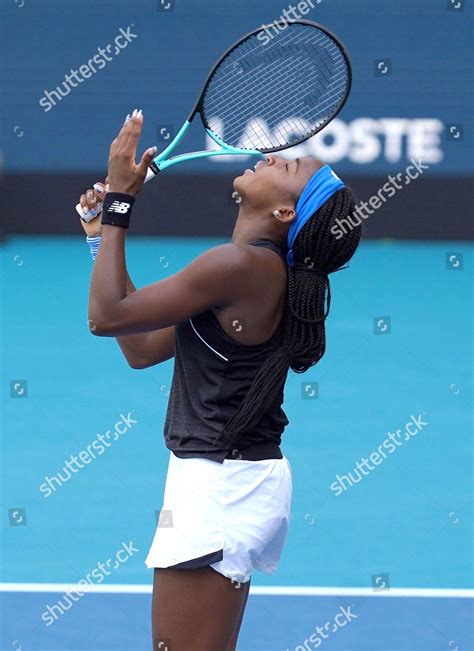 Cori Gauff Caty Mcnally Vs Elise Editorial Stock Photo Stock Image