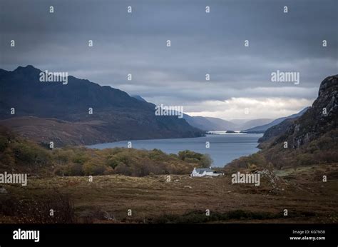 loch maree scotland stock photo alamy