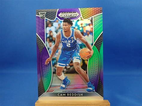 Cam Reddish Prizm Draft Picks Rc Rookie Purple And Green Prizm