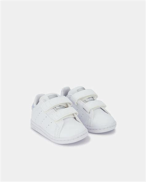 Zapatillas De Beb S En Blanco Bajas Tipo Casco Con Logotipo Y Doble