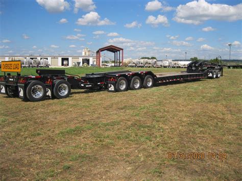 Trail King Tk Lowboy Trailer For Sale Houston Tx