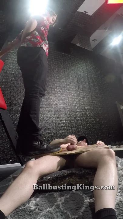 Ball Stomping Board Vertical Video Part Of Gay BDSM Porn XHamster