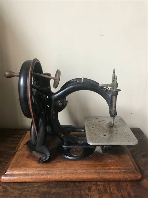 Fabulous Antique Willcox And Gibbs Hand Crank Circa 1878 Sewing Machine