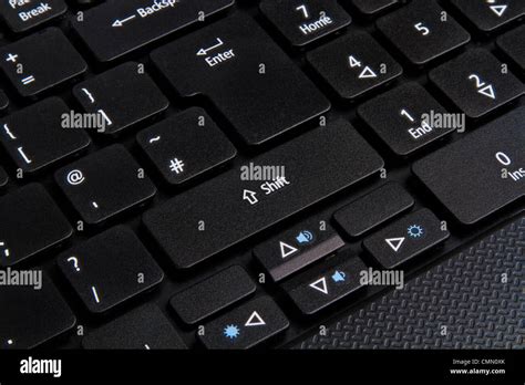 Black laptop keyboard Stock Photo - Alamy