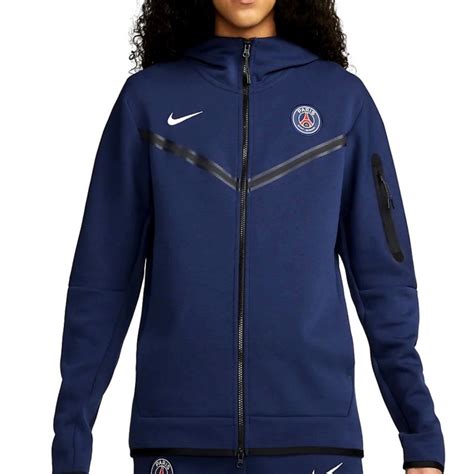 Giacca Da Rappresentanza PSG Tech Fleece Blu 2022 23 Nike