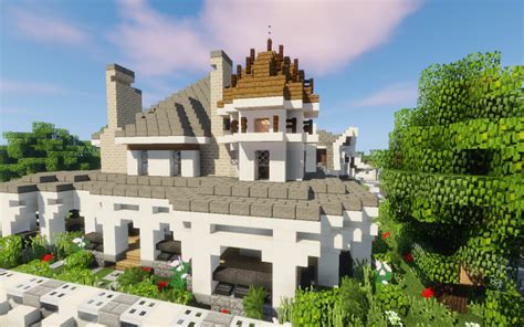 Shingles Mansion Private Isles Minecraft Map