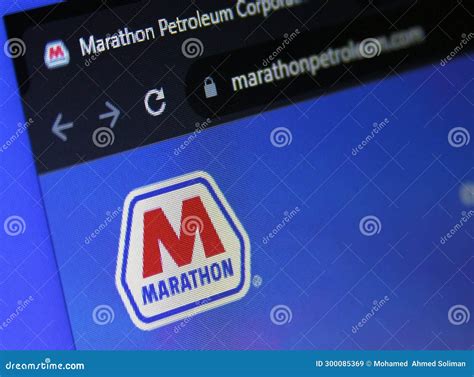 Marathon Petroleum logo editorial stock image. Illustration of business ...