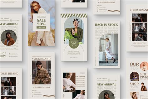 Fashion Social Media Templates Psd Ai Eps Brandpacks