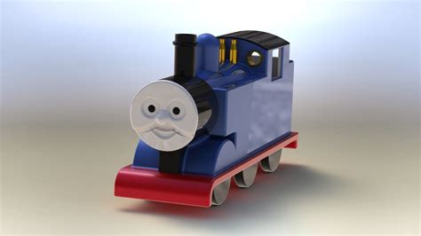 Thomas The Train 3d Model