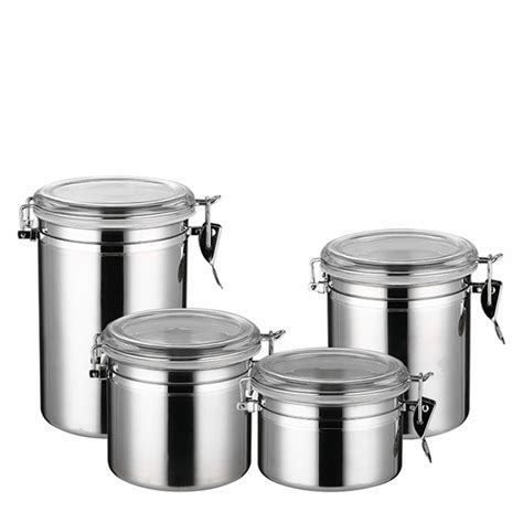 Matoen Coffee Canister Stainless Steel Airtight Coffee Container