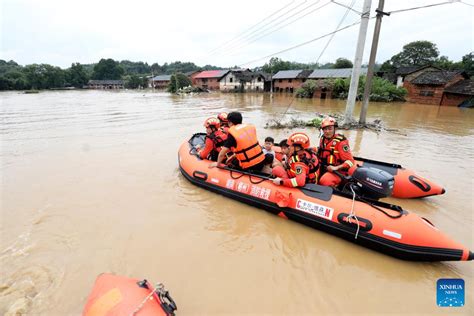 China Issues Second Highest Rainstorm Warning