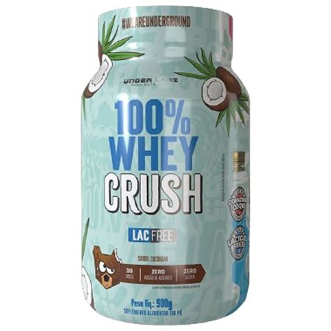 100 Whey Crush 900g Cocobear Under Labz OtimaNutri