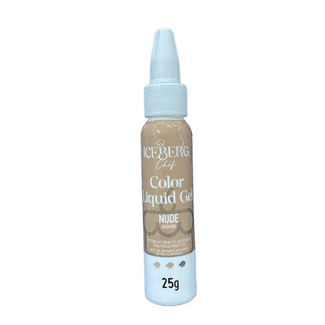Corante Liquid Gel Nude G Iceberg Rizzo Embalagens