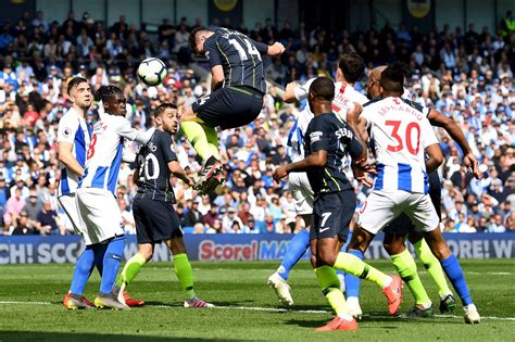 Brighton Vs Man City Pictures From Premier League Title Race Finale