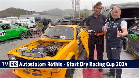 Motor Tv Thomas Feuerstein Mit Seinem Opel Kadett C Beim Dry Racing