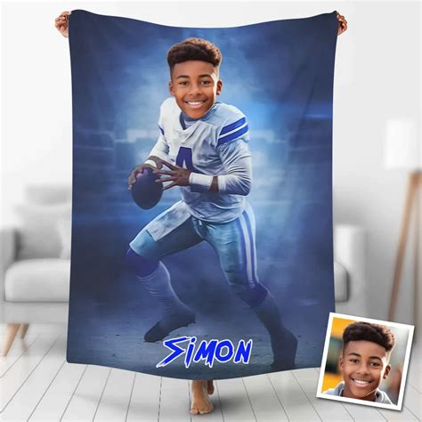 Custom Blankets Personalized NFL-Dallas Cowboys Blankets