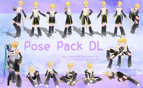 Mmd Pose Pack Dl By Angie Doll On Deviantart