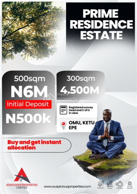 For Sale Most Affordable Land In A Serene And Secured Environment Omu