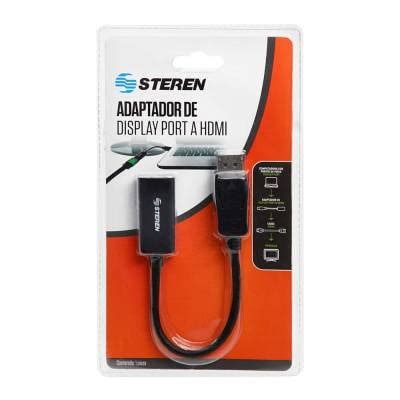 Adaptador Steren Displayport A HDMI Walmart