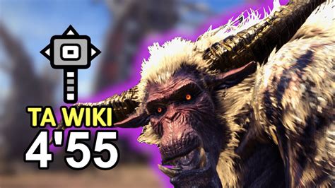 MHW IB Hammer Vs Tempered Furious Rajang 4 55 18 TA Wiki Rules