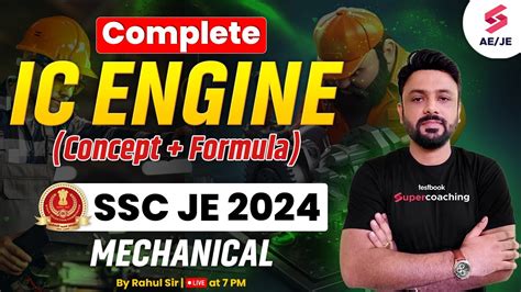 Complete Ic Engine In One Shot Ssc Je Mechanical Engineering