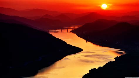 Sunset River Wallpapers - Wallpaper Cave